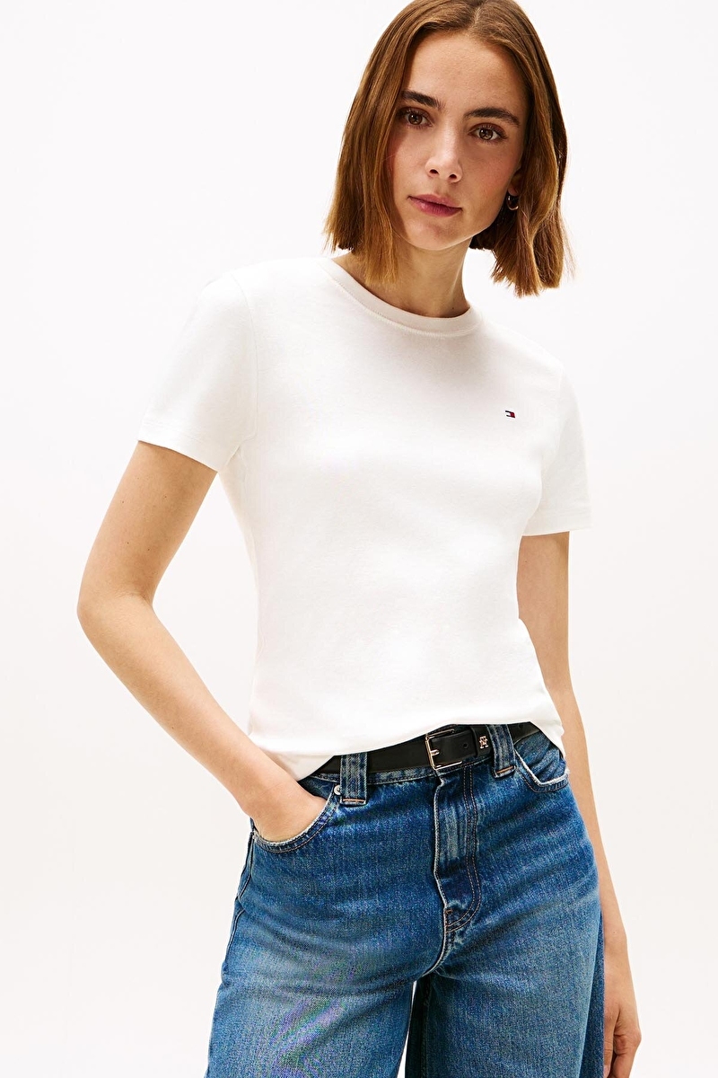Tommy Hilfiger Kadın Tişört WW0WW40587