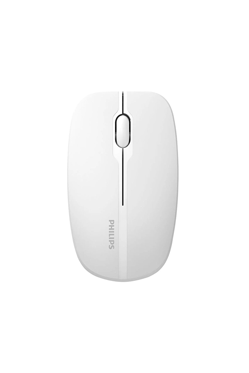 Philips SPK7418 Kablosuz Bluetooth 1600DPI 4 Tuşlu Optik Sessiz Mouse Beyaz