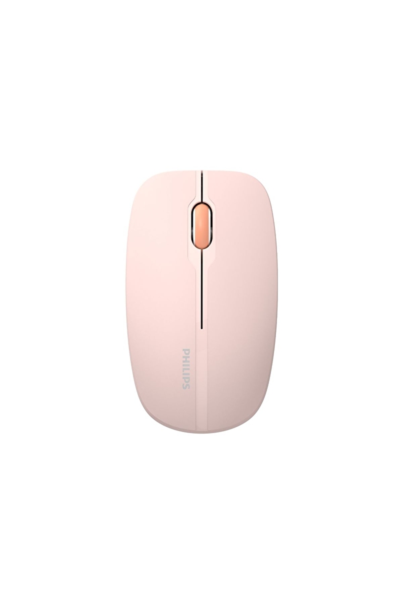 Philips SPK7418 Kablosuz Bluetooth 1600DPI 4 Tuşlu Optik Sessiz Mouse Pembe
