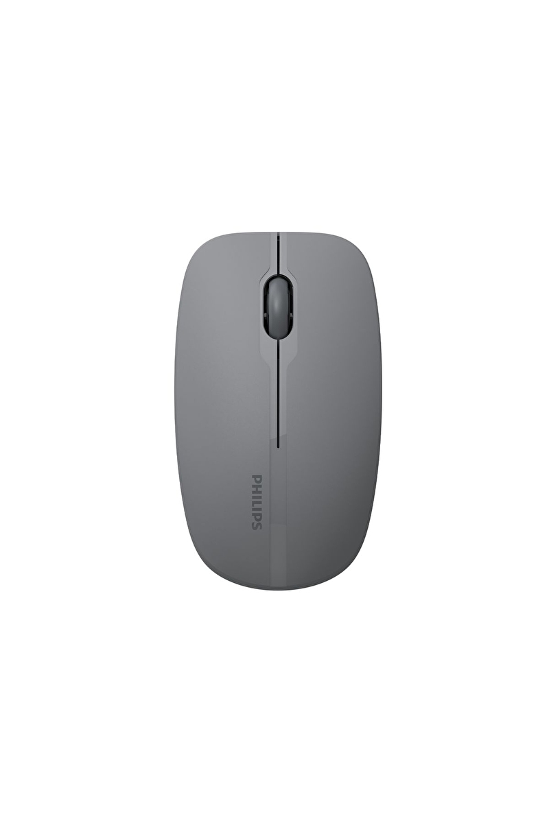 Philips SPK7418 Kablosuz Bluetooth 1600DPI 4 Tuşlu Optik Sessiz Mouse Gri