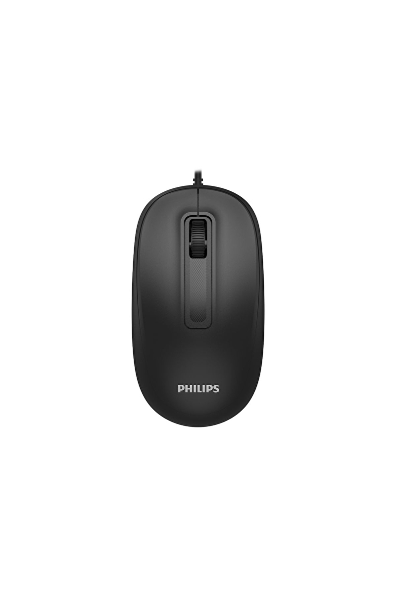 Philips SPK7238 USB Kablolu 1200DPI 3 Tuşlu Optik Mouse Siyah