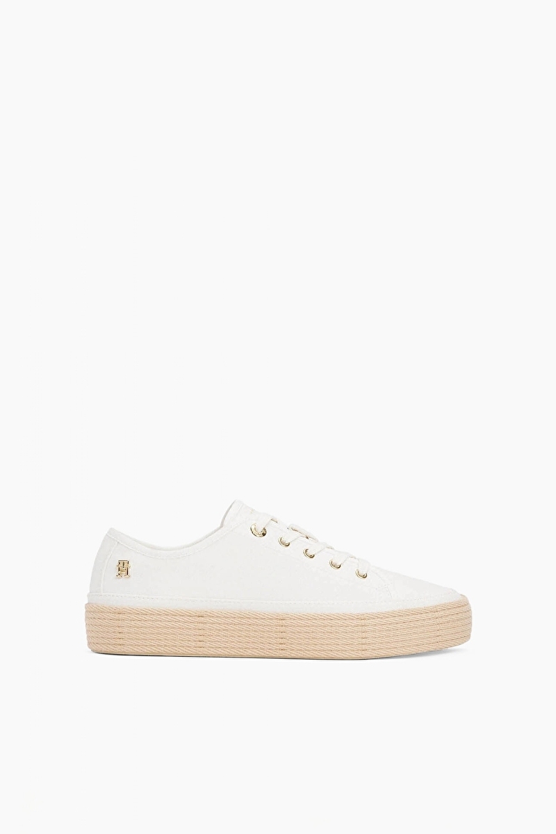 Tommy Hilfiger Kadın Vulc Espadrille Ayakkabı FW0FW08404YBH