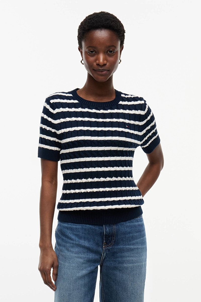 Tommy Hilfiger Kadın Kazak WW0WW38744