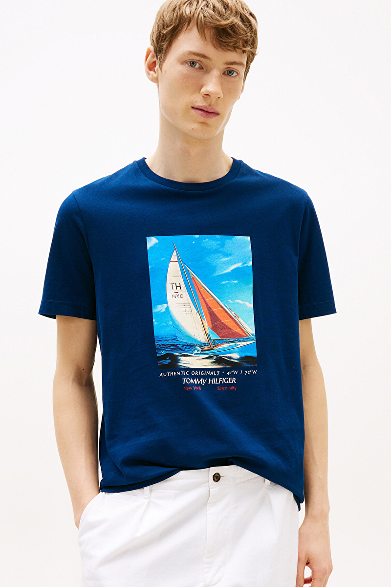 Tommy Hilfiger Erkek Tişört MW0MW38615