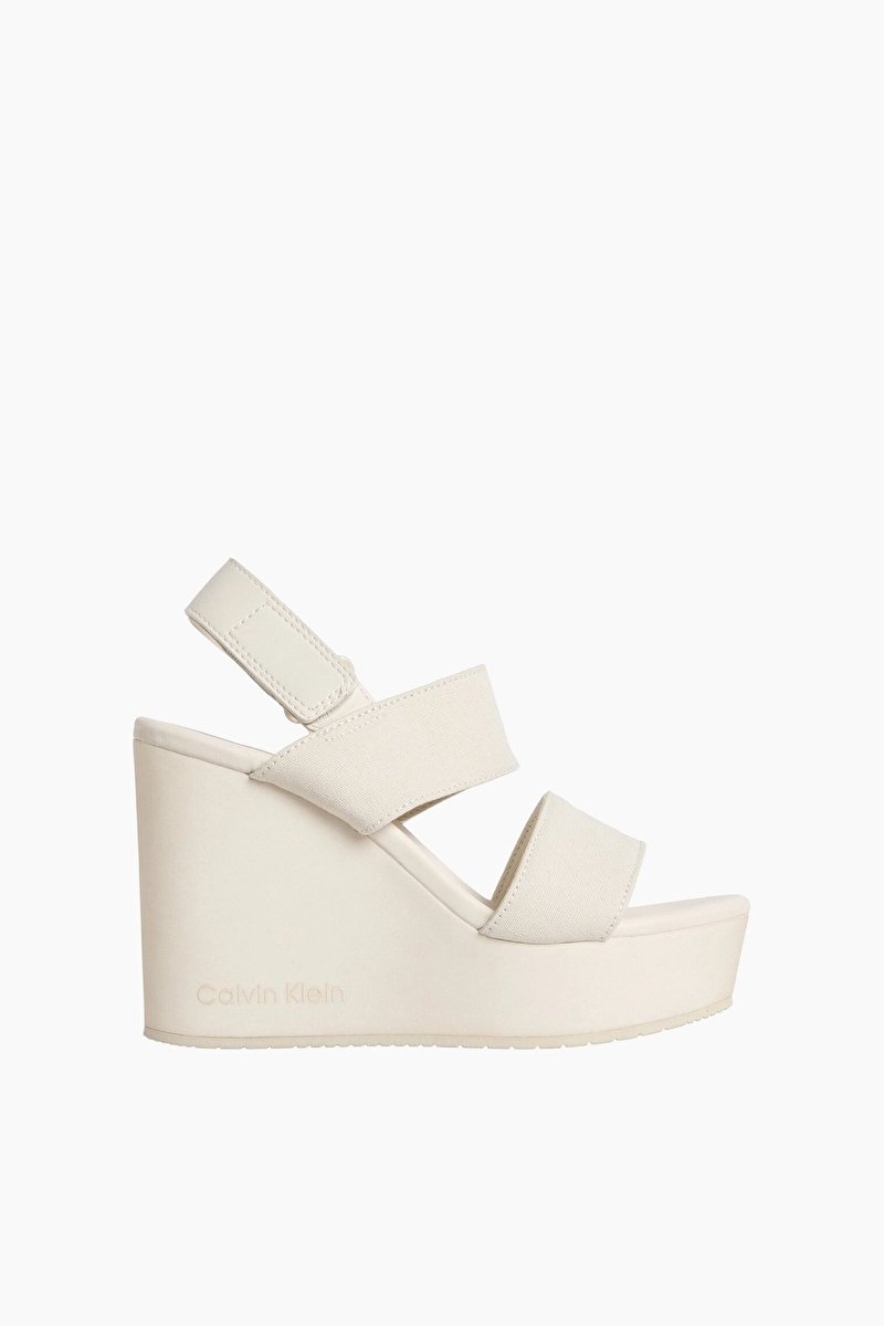 Calvin Klein Jeans Kadın Wedge Sandal WebbIng In Sandalet YW0YW01790AEO