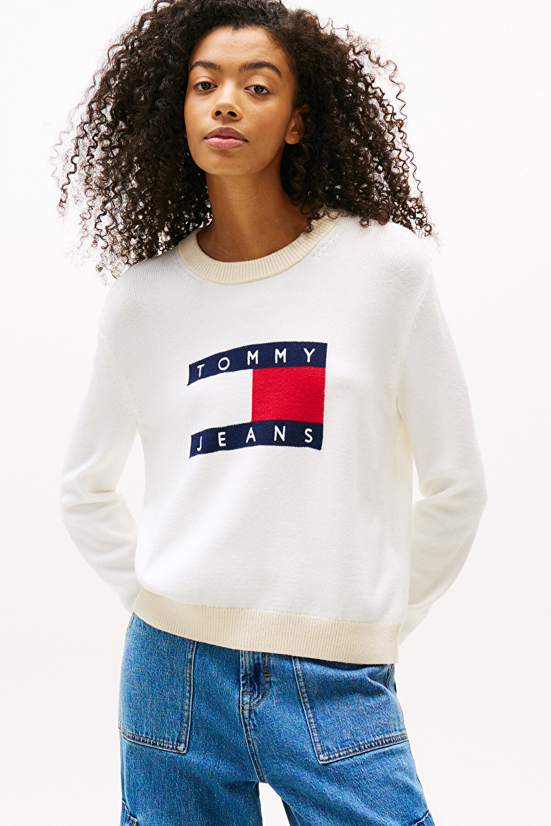 Tommy Jeans Kadın Kazak DW0DW20970