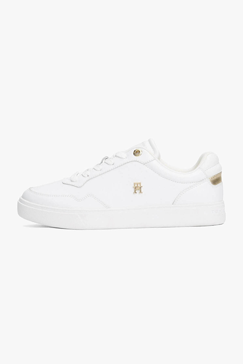 Tommy Hilfiger Kadın Essential Elevated Court Sneaker Ayakkabı FW0FW087580HT