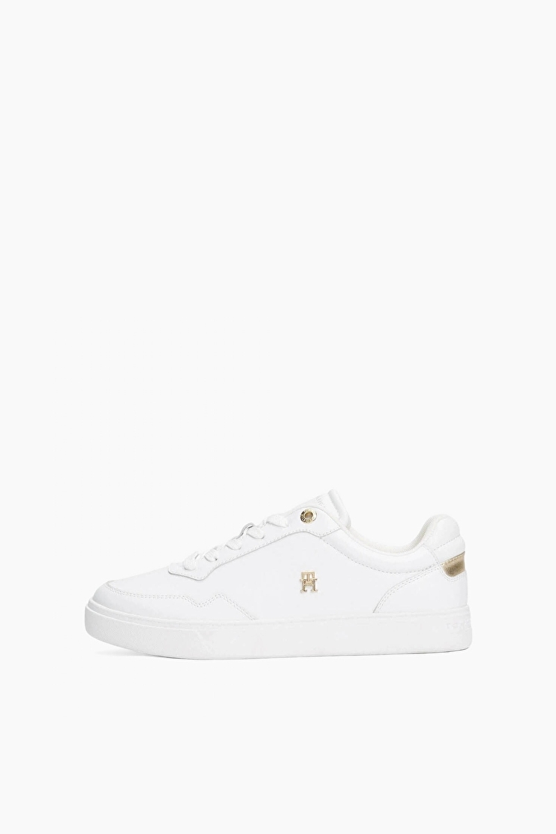 Tommy Hilfiger Kadın Essential Elevated Court Sneaker Ayakkabı FW0FW087580HT