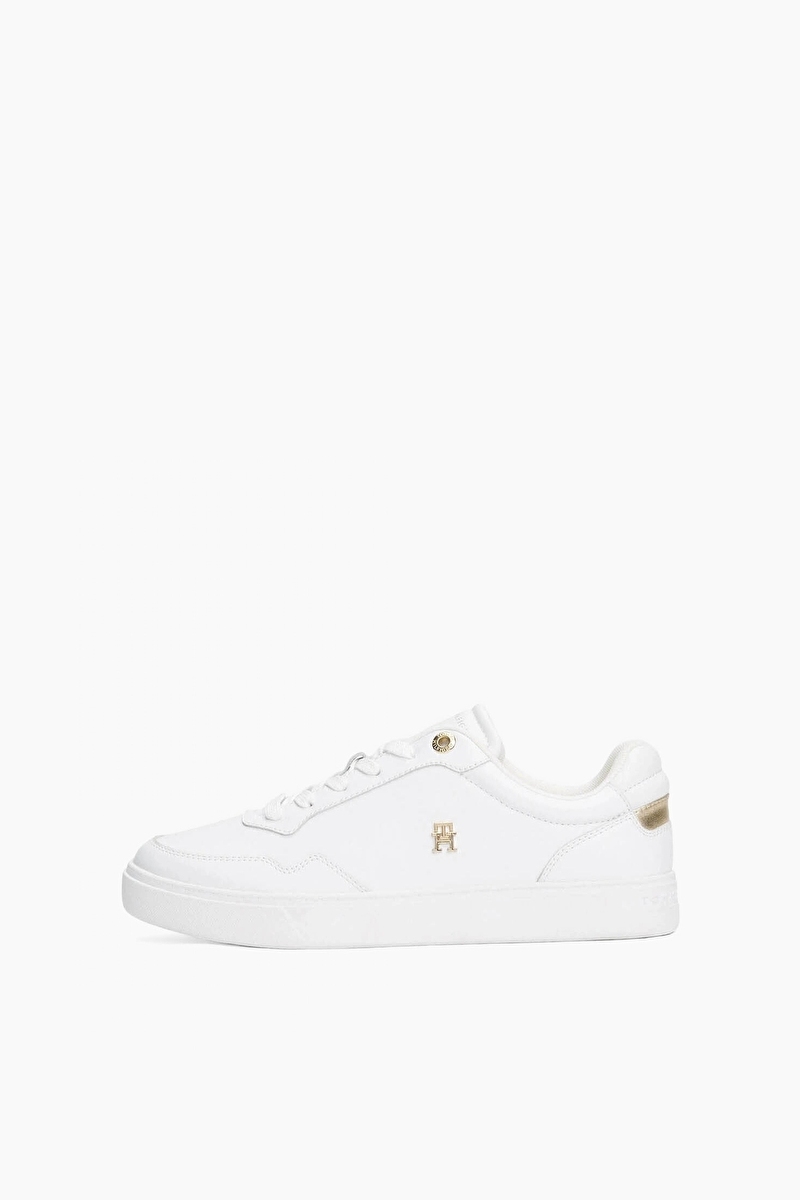 Tommy Hilfiger Kadın Essential Elevated Court Sneaker Ayakkabı FW0FW087580HT
