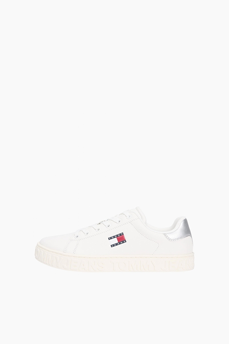 Tommy Jeans Kadın TJW Logo Outsole Sneaker Ess Ayakkabı EN0EN027030K7