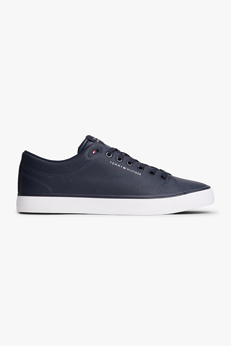 Tommy Hilfiger Erkek Hi Vulc Core Low Lth II Ess Ayakkabı FM0FM05511DW5