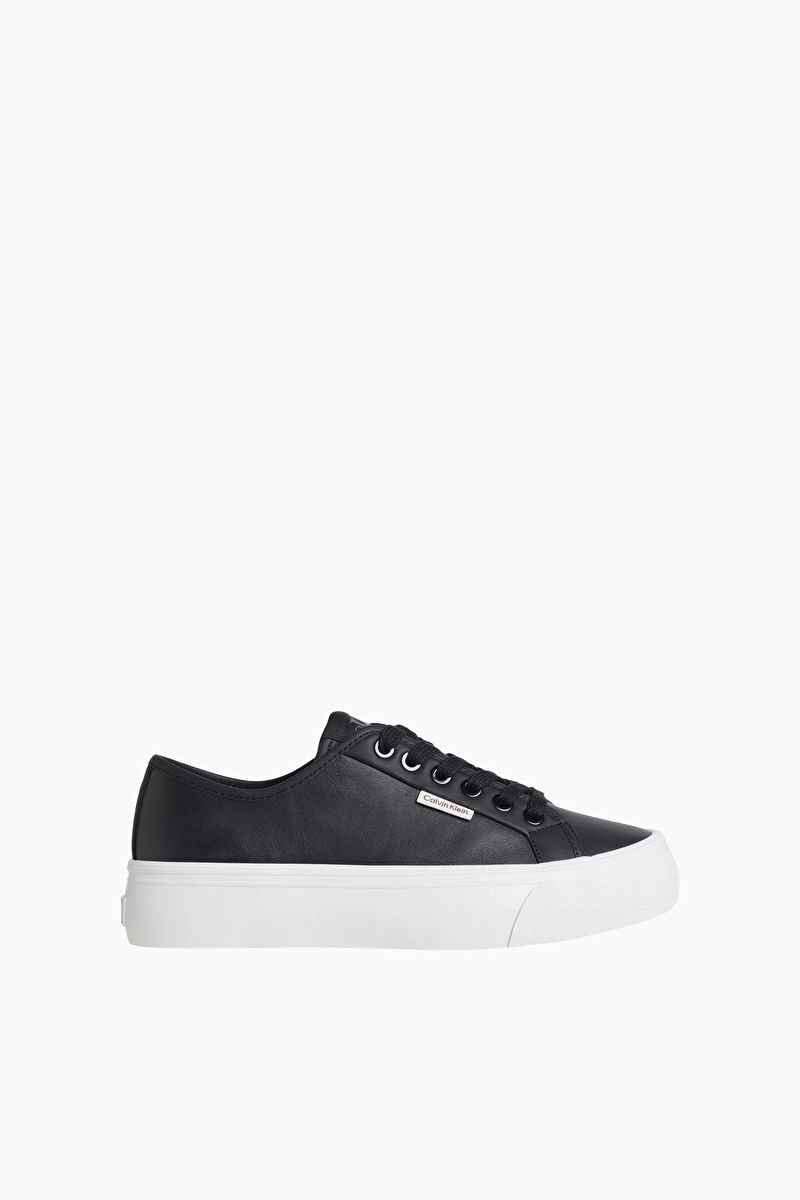 Calvin Klein Jeans Kadın Vulc Flatform Laceup Lth Ayakkabı YW0YW01932BEH