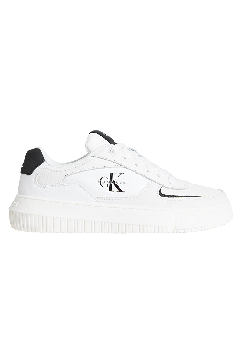 Calvin Klein Jeans Kadın Chunky Cupsole Low Lth Nu Wn ML Ayakkabı YW0YW0200101W