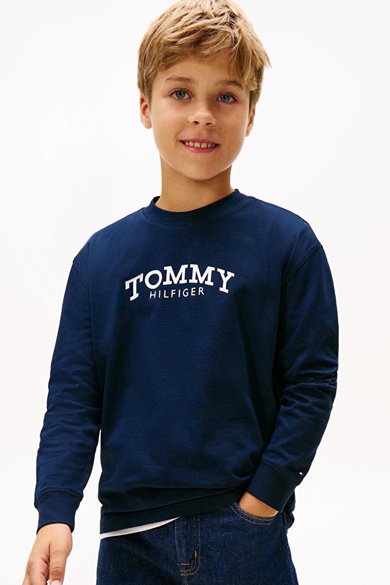 Tommy Hilfiger Erkek Çocuk Tişört KB0KB10052
