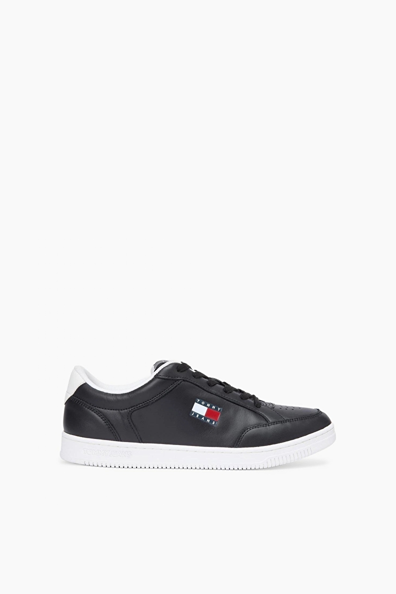 Tommy Jeans Erkek Cupsole Long Lace Leather Ayakkabı EM0EM01707BDS