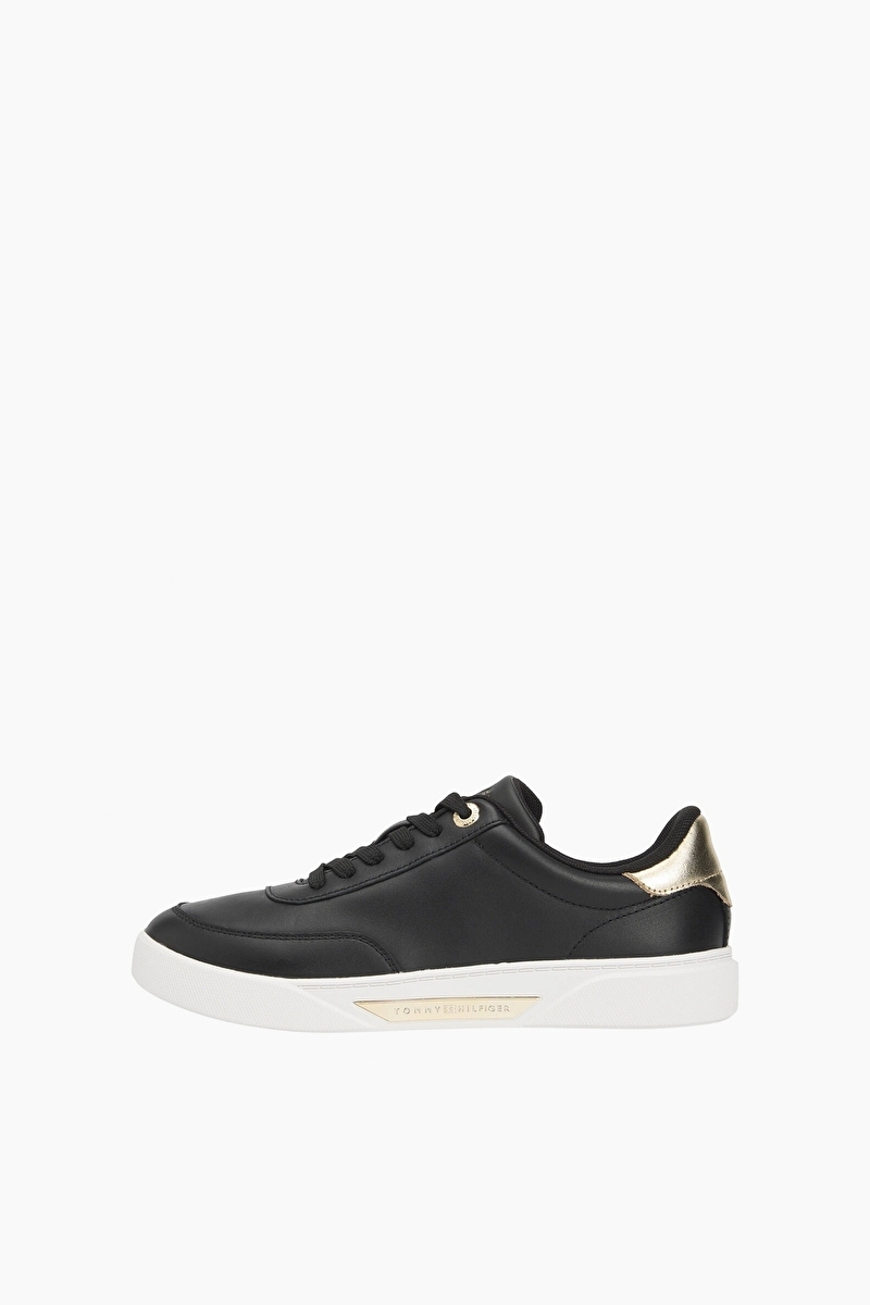 Tommy Hilfiger Kadın Essential Chic Court Sneaker Ayakkabı FW0FW08682BDS