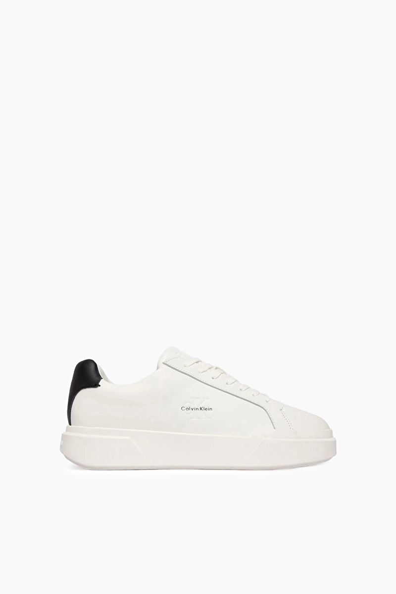 Calvin Klein Jeans Erkek Chunky Cupsole Laceup Lth Ayakkabı YM0YM0134406X