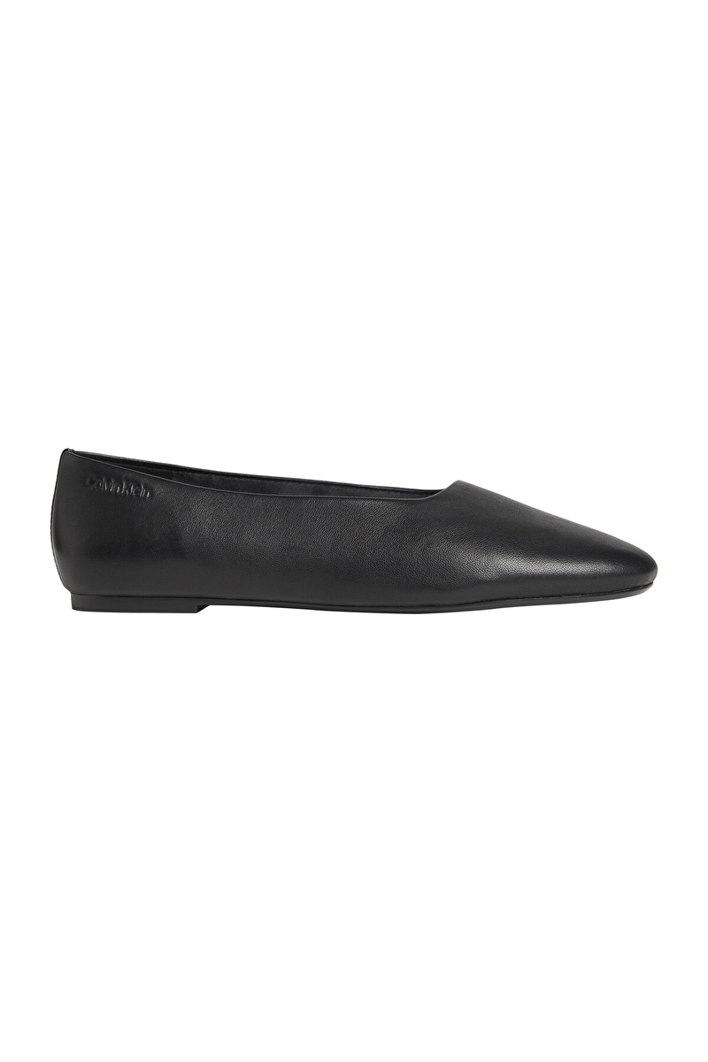 Calvin Klein Kadın Round Ballerina Lth Ayakkabı HW0HW029430GJ