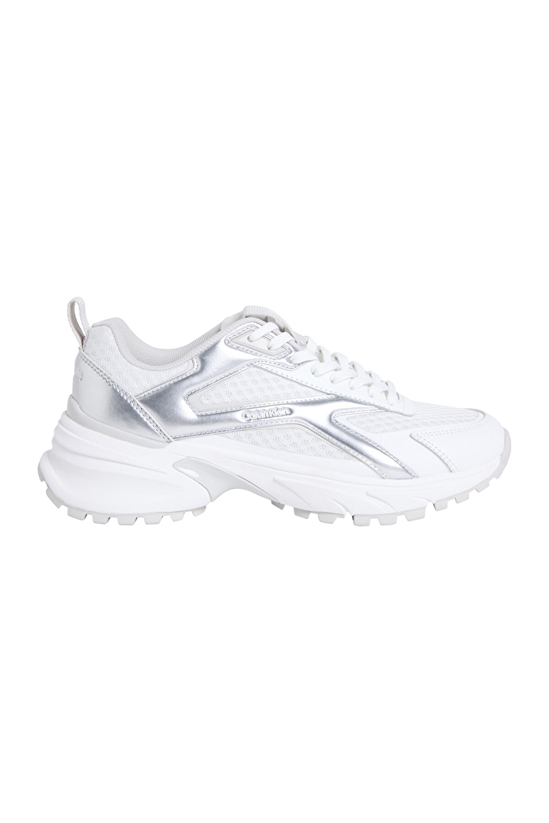Calvin Klein Kadın Hike Run CK Stripe Mesh Met Ayakkabı HW0HW0314005Y