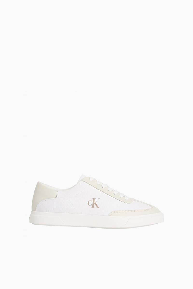 Calvin Klein Kadın Low Pro Cupsole Wt Canvas Mg Ayakkabı HW0HW031450HT