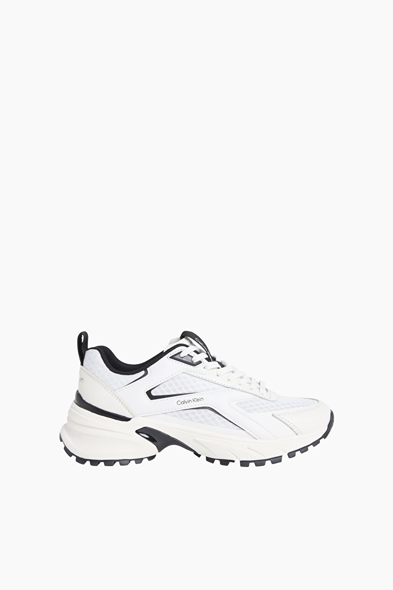 Calvin Klein Kadın Hike Run CK Stripe Mesh Ayakkabı HW0HW0300201W