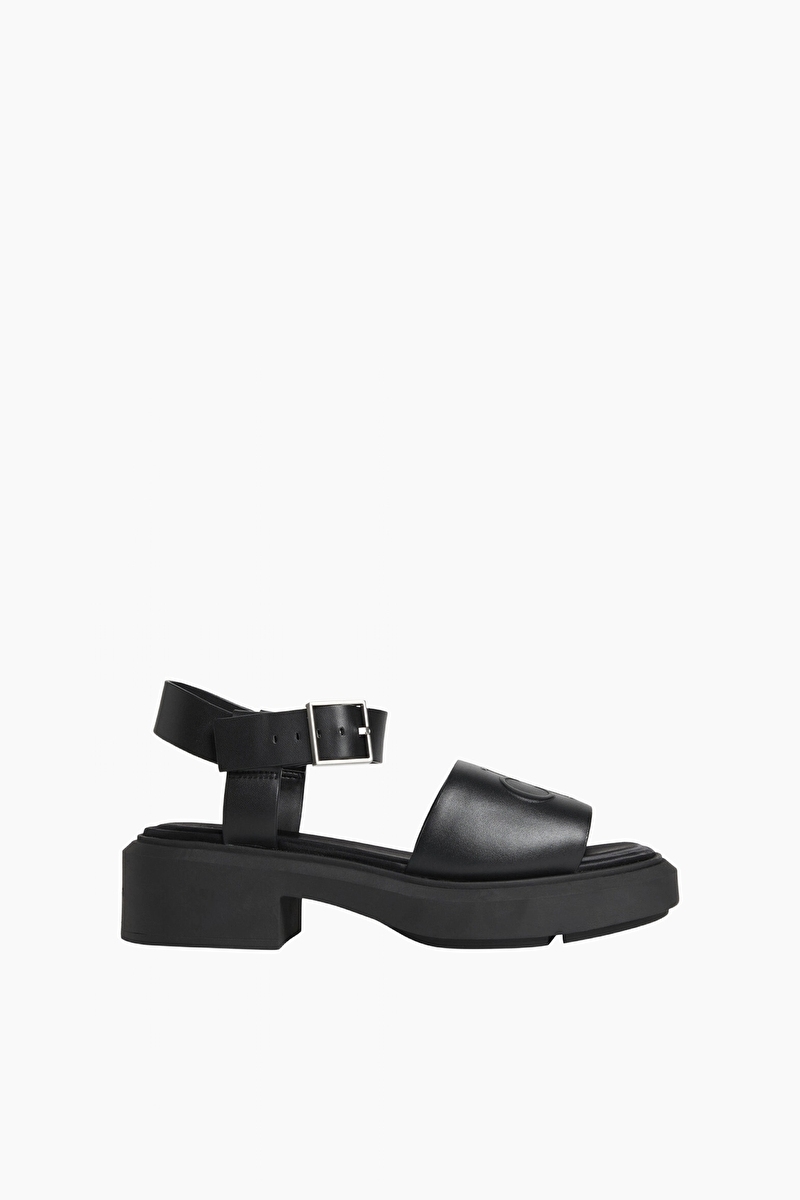 Calvin Klein Kadın Chunky Sandal Lth Mg Sandalet HW0HW031310GJ