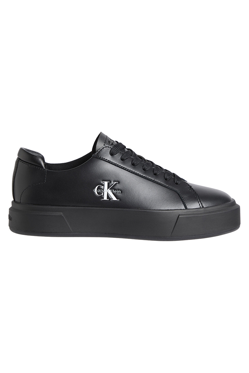 Calvin Klein Jeans Erkek Basket Cupsole Laceup Lth ML Ayakkabı YM0YM014600GJ