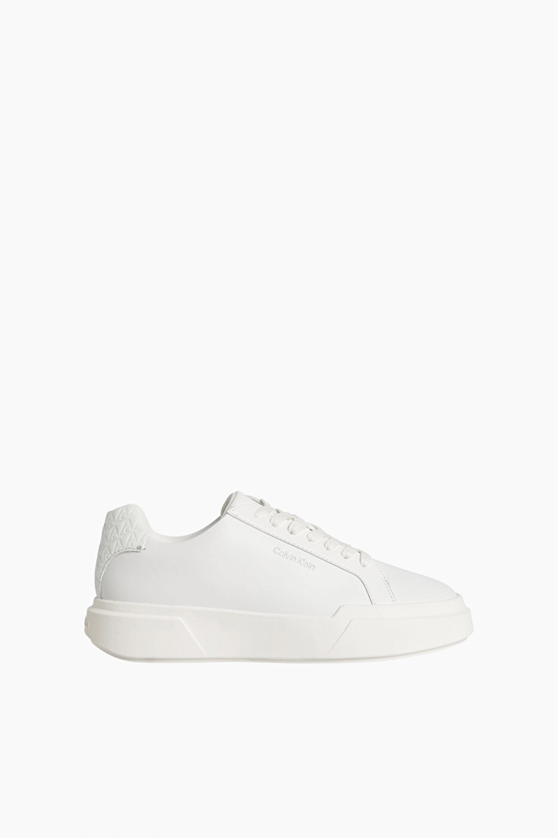 Calvin Klein Jeans Kadın Chunky Cupsole Laceup Lth Bt Aop Wn Ayakkabı YW0YW020360K7