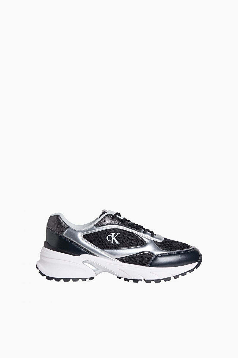Calvin Klein Jeans Erkek Hike Runner Laceup Mesh Mix Met Ayakkabı YM0YM0140201L