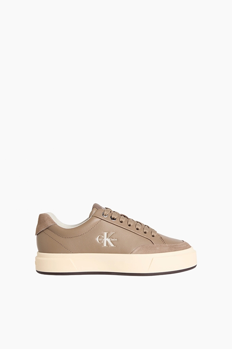 Calvin Klein Jeans Kadın Basket Cupsole Laceup Lth Mix Ayakkabı YW0YW020230I9