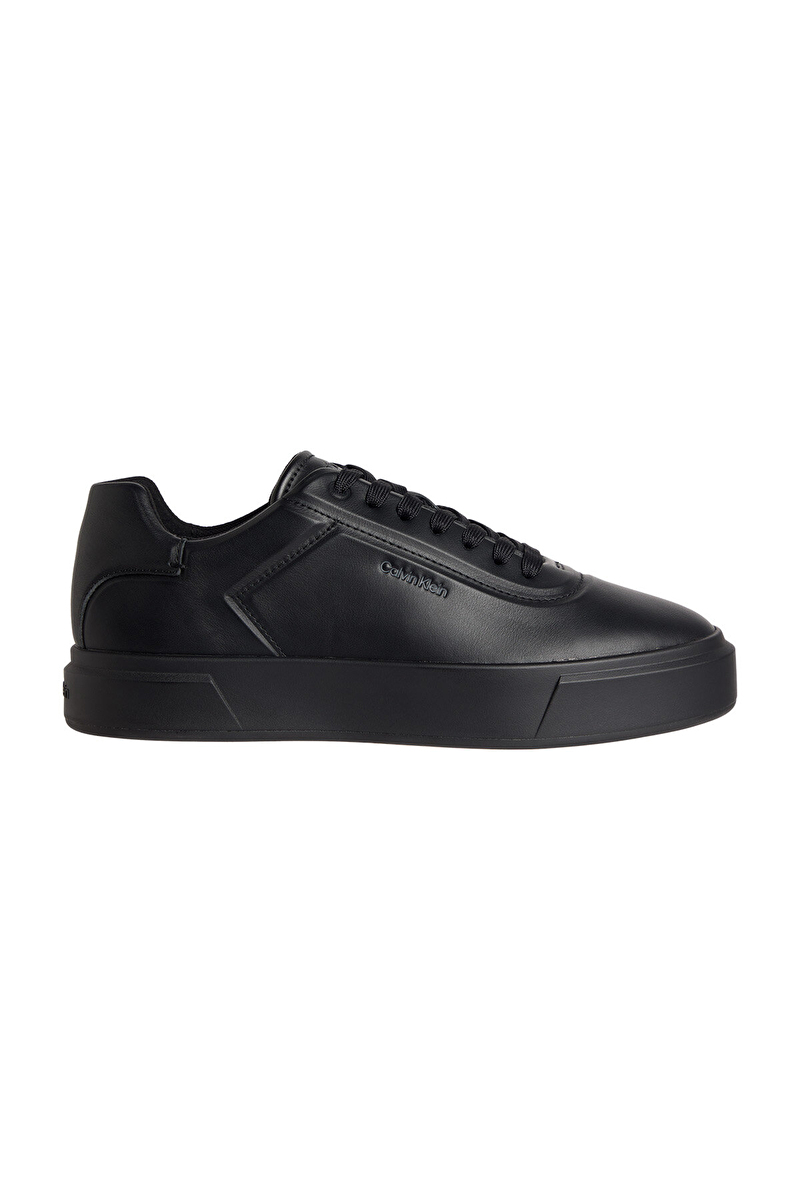 Calvin Klein Erkek Basket Cupsole Oxf Laceup Hf Lth Ayakkabı YM0YM014520GJ