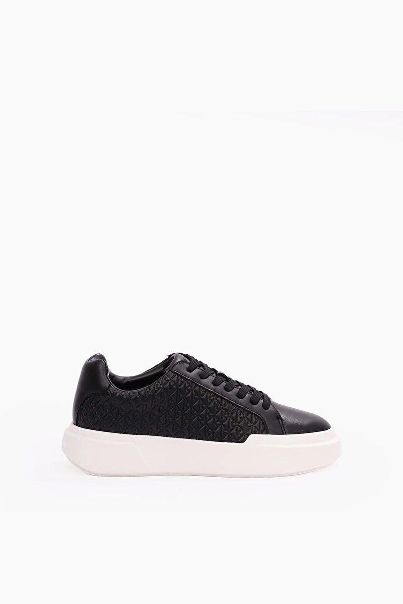 Calvin Klein Kadın Chunky Cupsole Laceup Lth Aop Ayakkabı YW0YW02058BEH