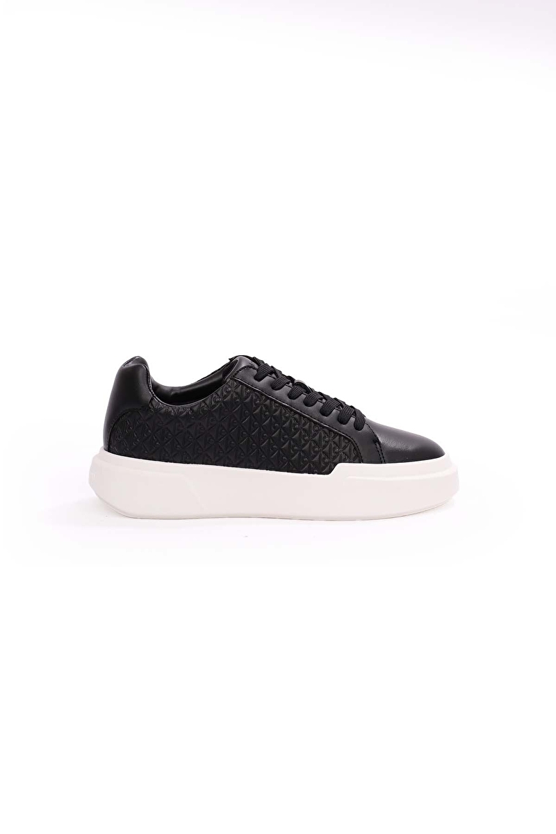 Calvin Klein Kadın Chunky Cupsole Laceup Lth Aop Ayakkabı YW0YW02058BEH