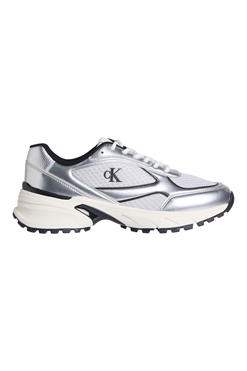 Calvin Klein Jeans Erkek Hike Runner Laceup Mesh Mix Met Ayakkabı YM0YM014020IX
