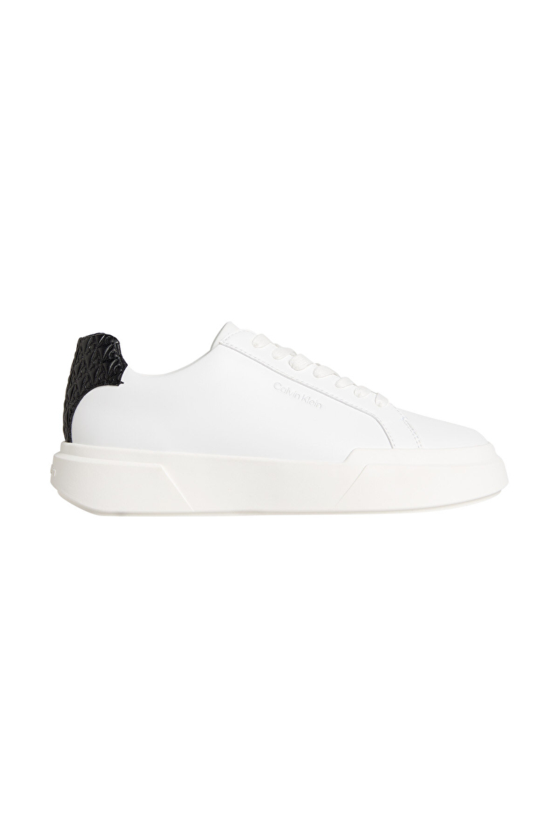 Calvin Klein Jeans Kadın Chunky Cupsole Laceup Lth Bt Aop Wn Ayakkabı YW0YW0203601W
