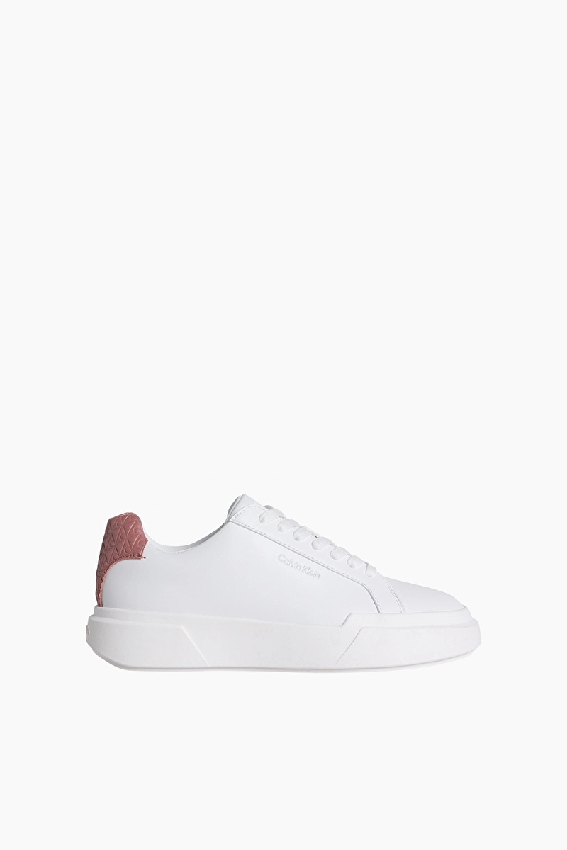 Calvin Klein Jeans Kadın Chunky Cupsole Laceup Lth Bt Aop Wn Ayakkabı YW0YW02036061