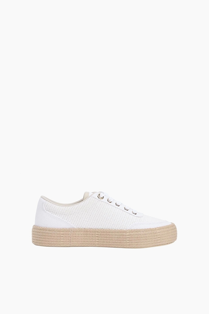 Tommy Hilfiger Kadın Foxing Platform Rope Ayakkabı FW0FW091730LI