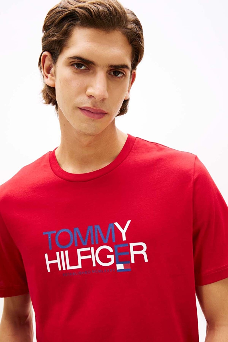 Tommy Hilfiger Erkek Tişört MW0MW42369