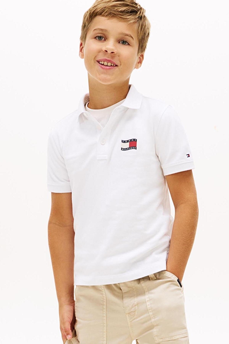 Tommy Hilfiger Erkek Çocuk Tişört KB0KB10227