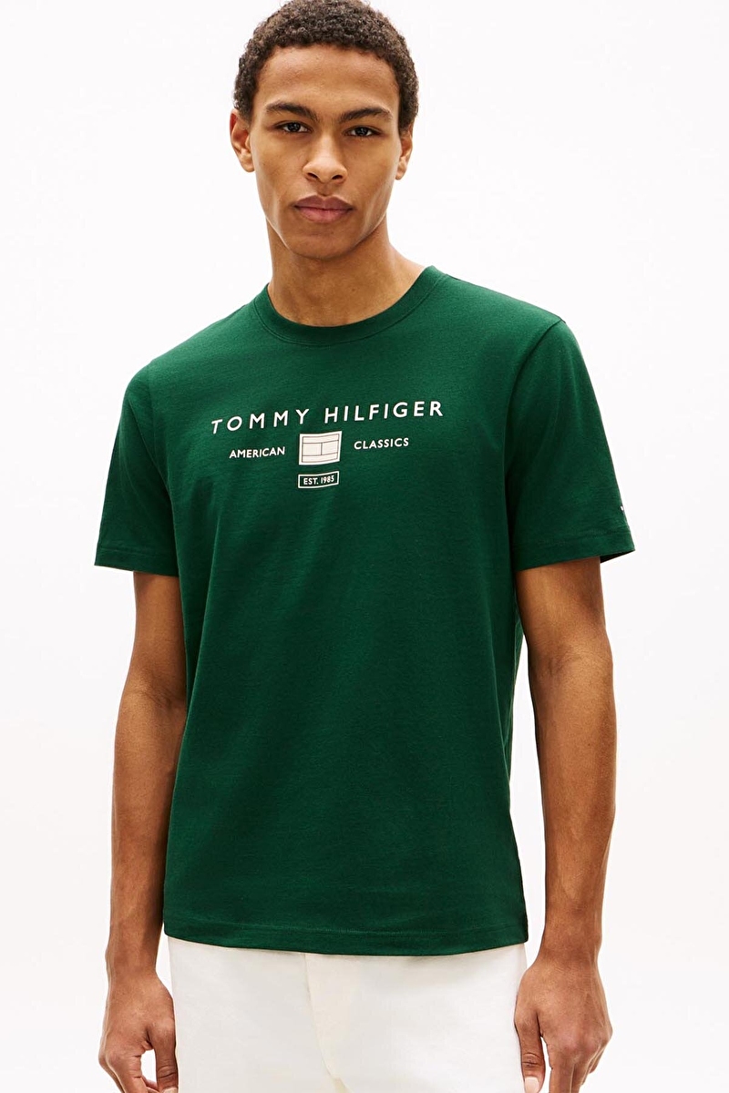 Tommy Hilfiger Erkek Tişört MW0MW42365