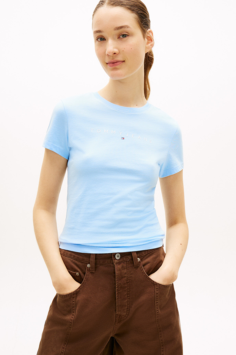 Tommy Jeans Kadın Tişört DW0DW18398