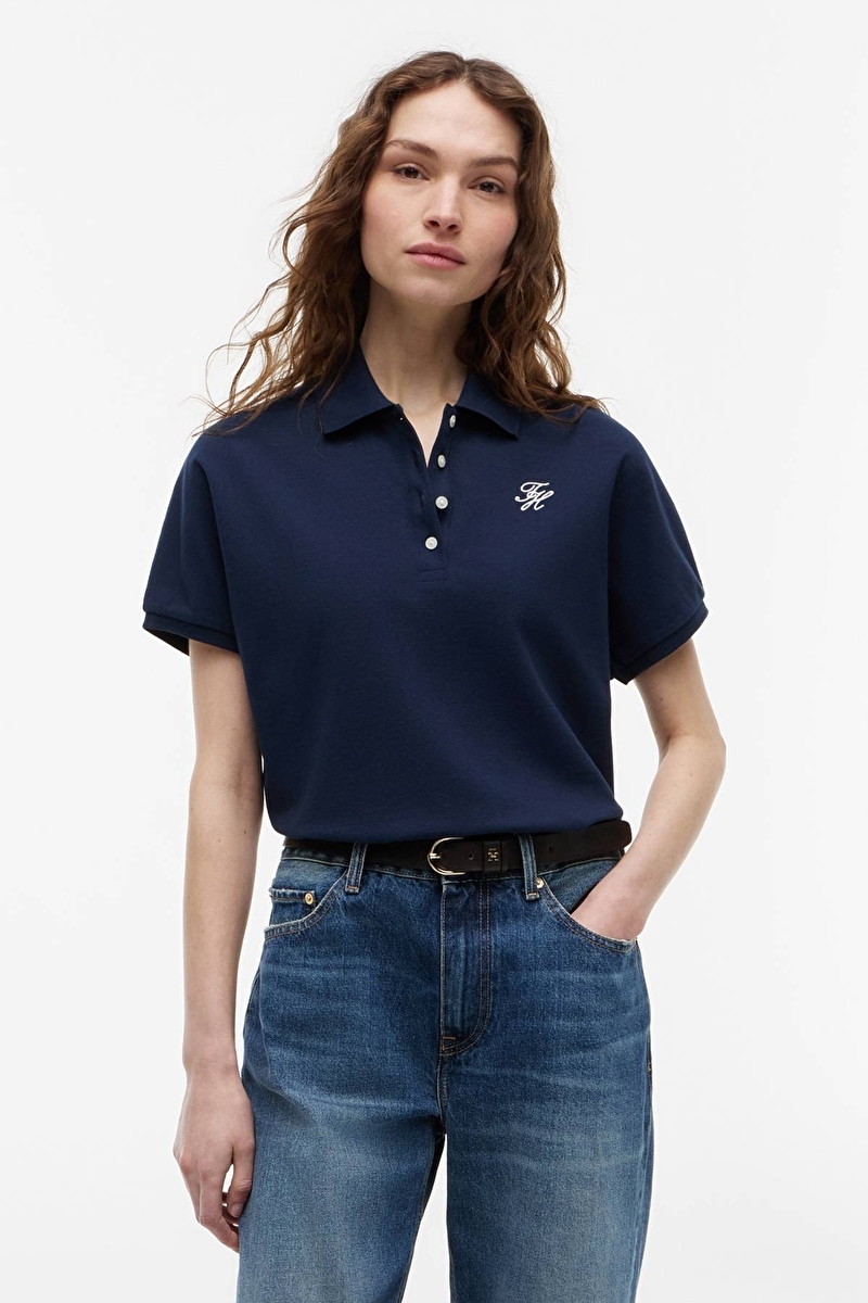 Tommy Hilfiger Kadın Tişört WW0WW49953