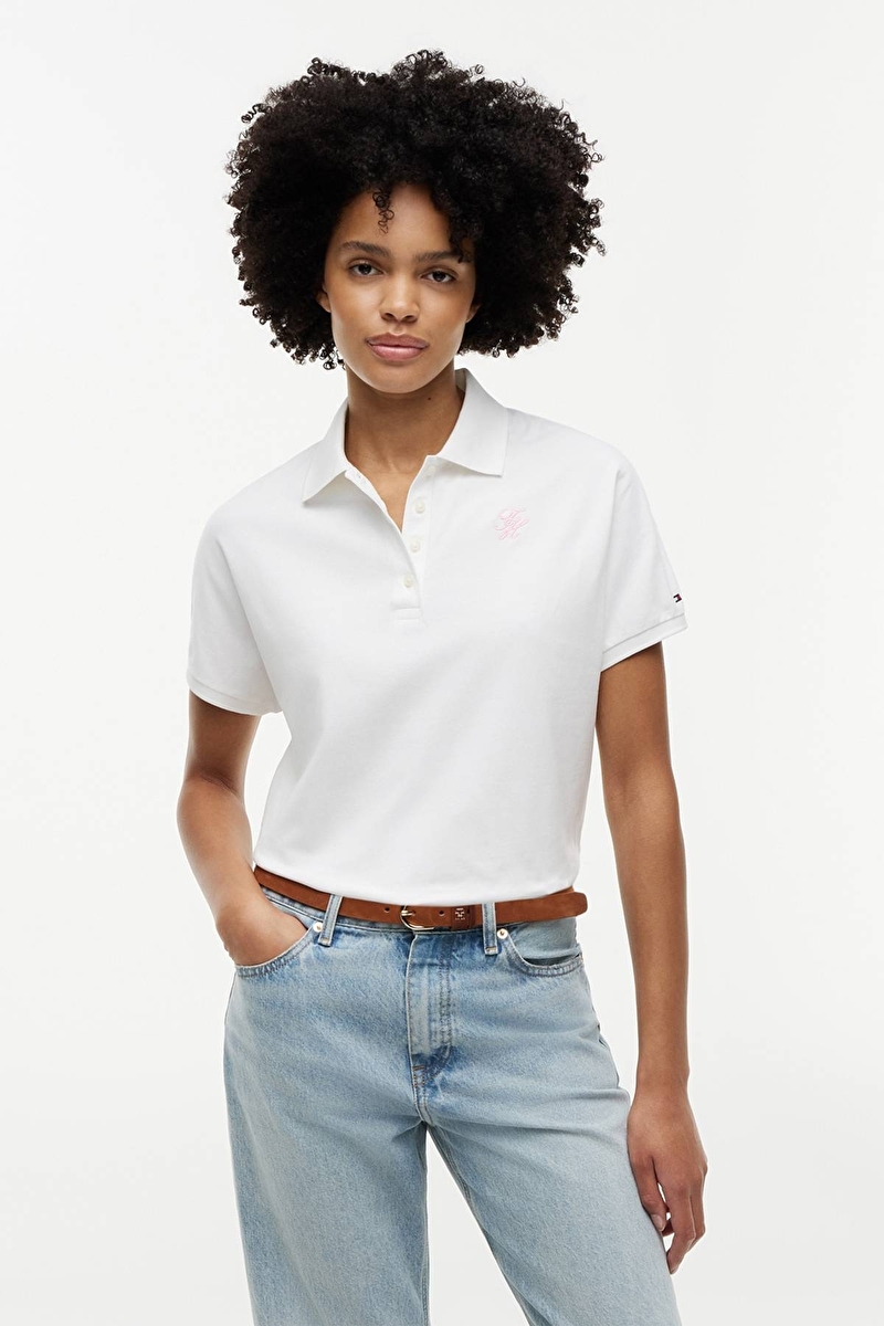 Tommy Hilfiger Kadın Tişört WW0WW49953