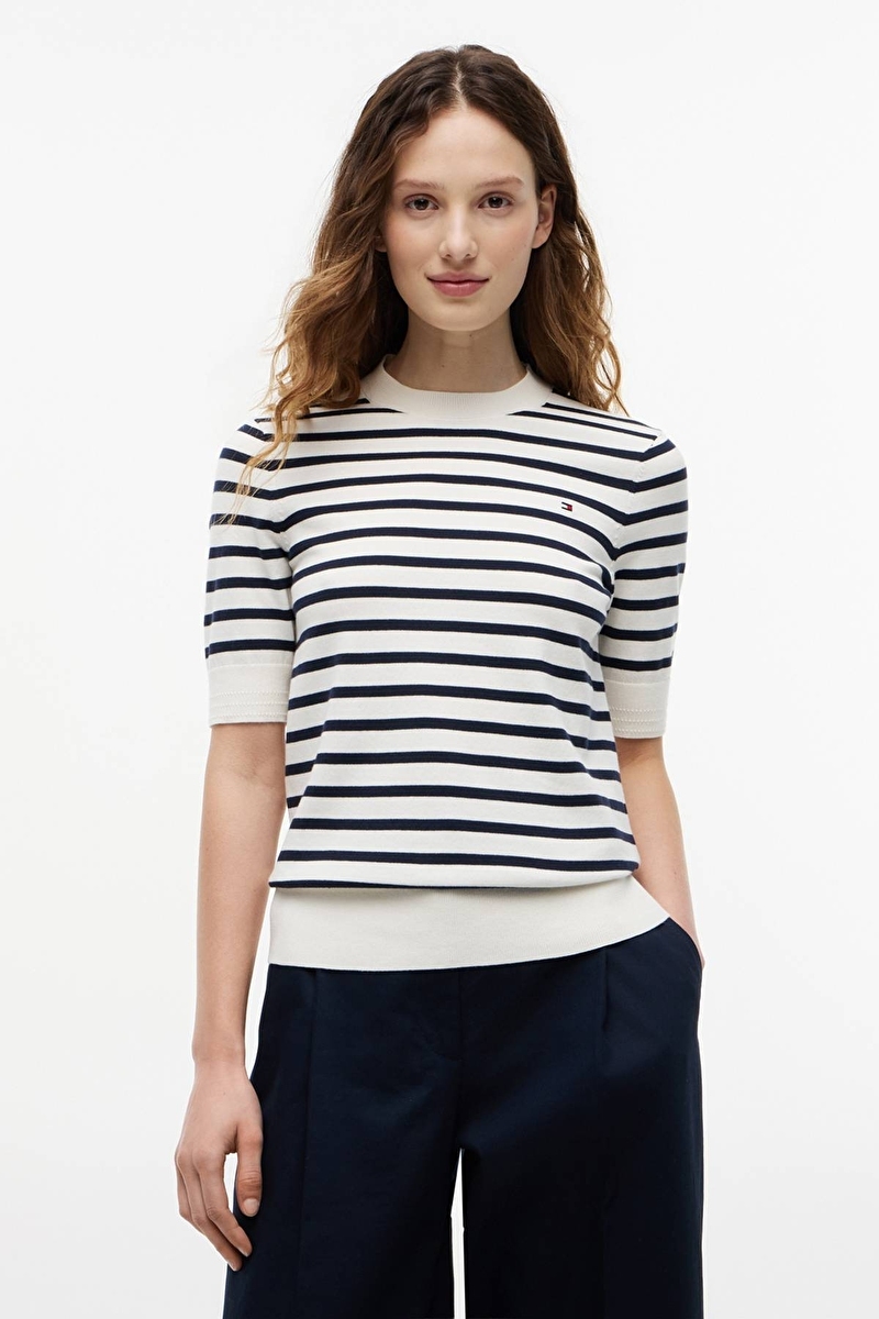 Tommy Hilfiger Kadın Kazak WW0WW49705