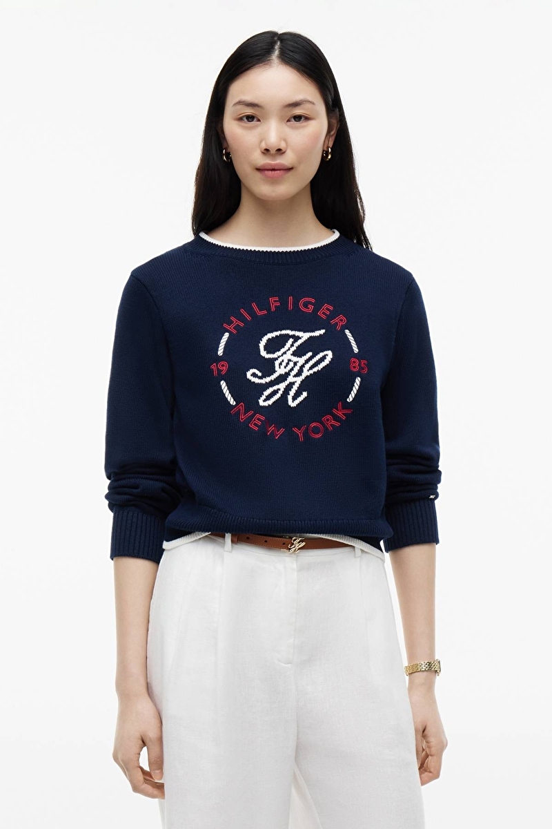 Tommy Hilfiger Kadın Kazak WW0WW51007