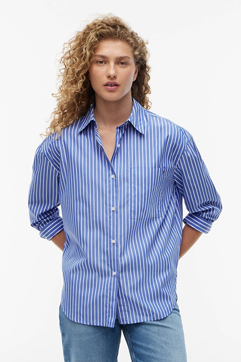 Tommy Hilfiger Kadın Gömlek WW0WW51120
