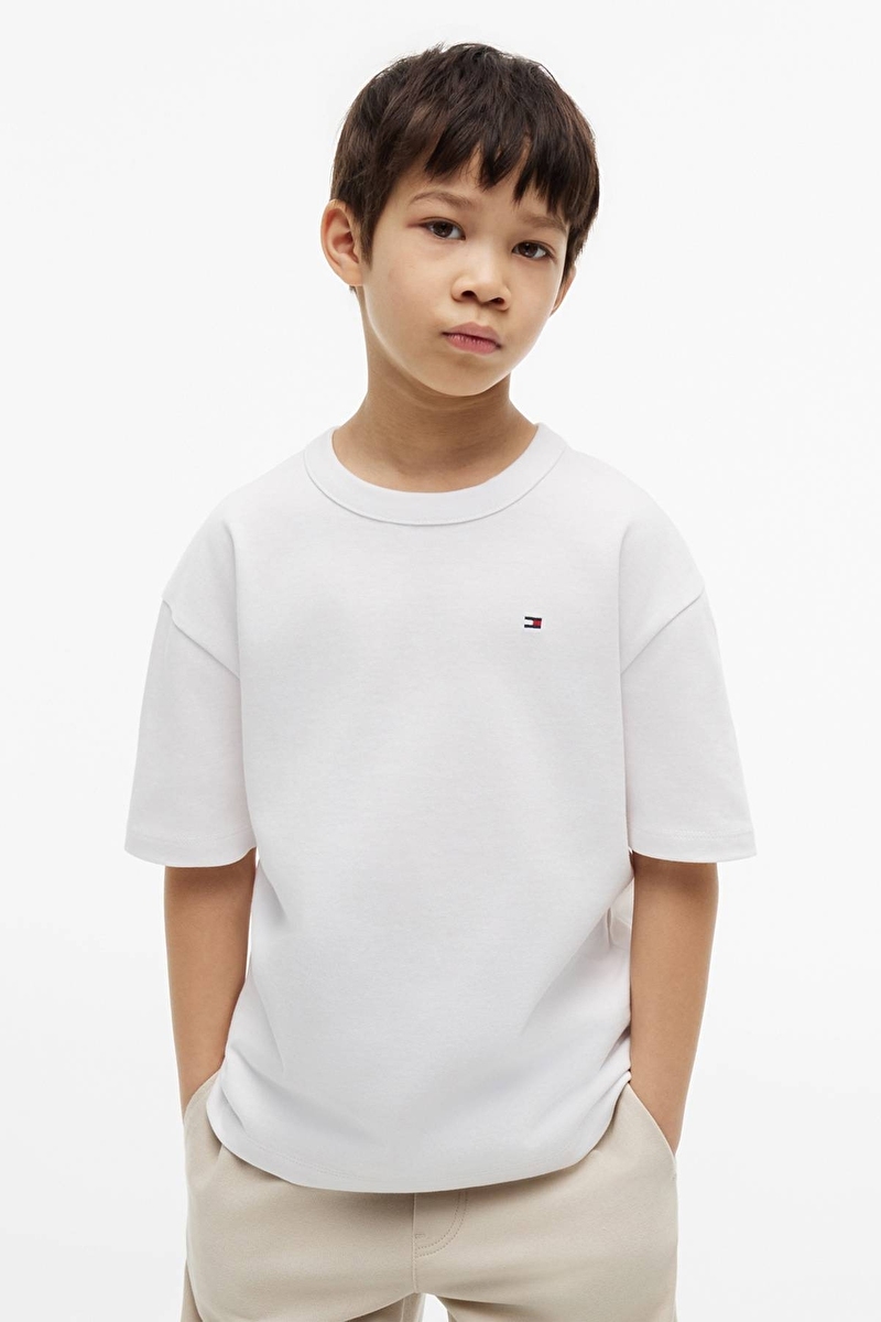 Tommy Hilfiger Erkek Çocuk Tişört KB0KB10515
