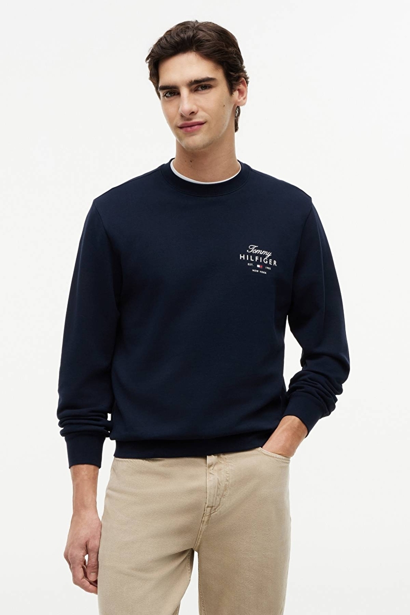 Tommy Hilfiger Erkek Sweatshirt MW0MW43218