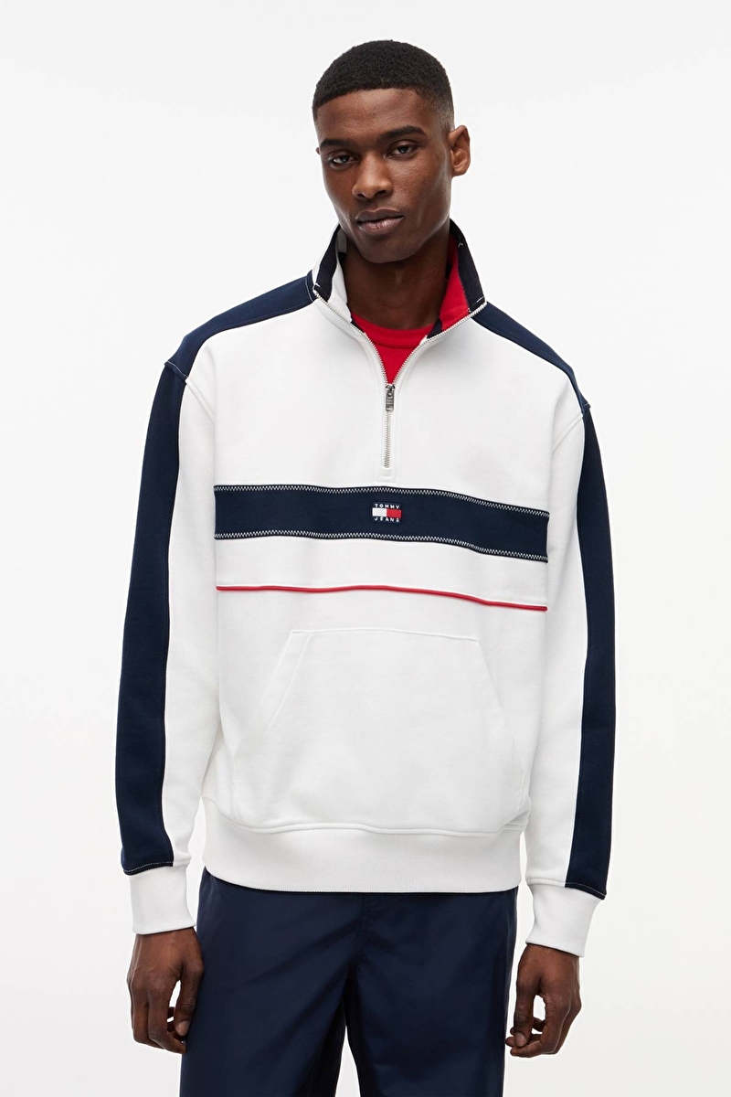 Tommy Hilfiger Jeans Erkek Sweatshirt DM0DM23244