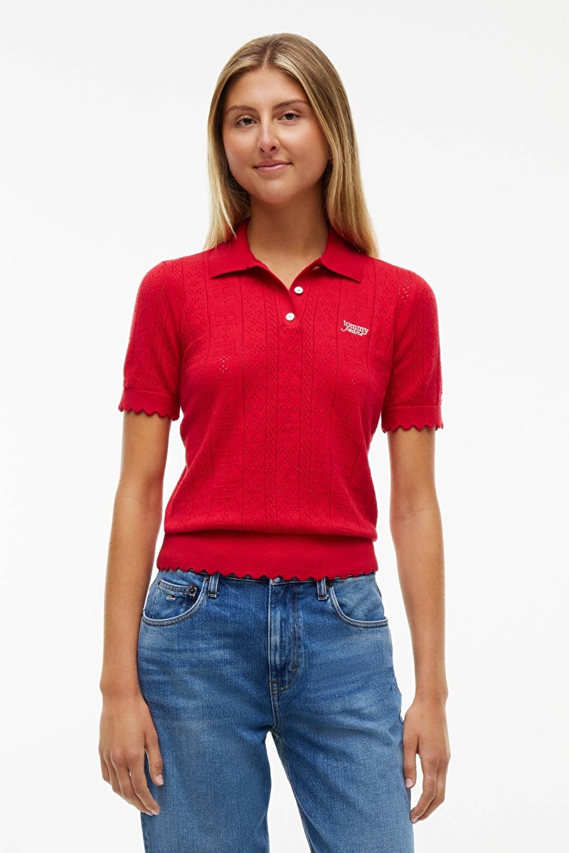 Tommy Jeans Kadın Kazak DW0DW22932